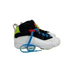 Nike Unisex Multicolor Mid Top Jordan 6 Chicago Bulls Size US 7Y